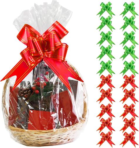 clear gift basket cellophane wrap